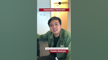 Pytorch VS Tensorflow? Mending Yang Mana? | Algoritma 2022