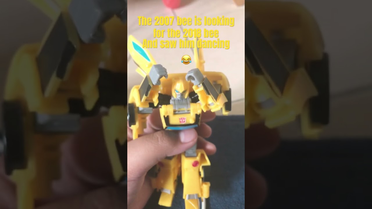 The past bee meeting the future him