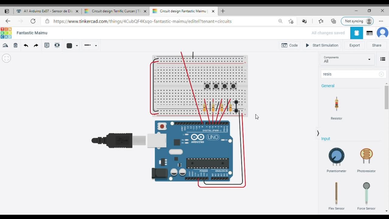 Circuit design Fantastic Maimu Tinkercad and 2 more pages Personal ...