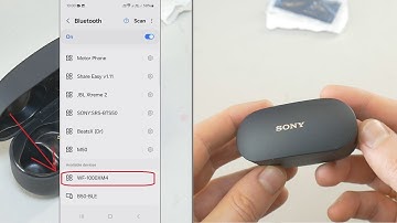 How to Pair Sony earbuds (Connect Bluetooth)