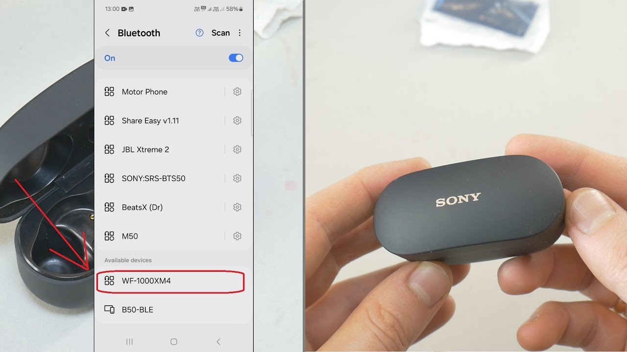 How To Pair Sony Earbuds Connect Bluetooth YouTube