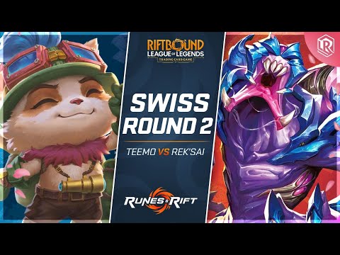 Teemo vs Rek'Sai - Round 2 | Riftbound Spiritforged Tournament 8