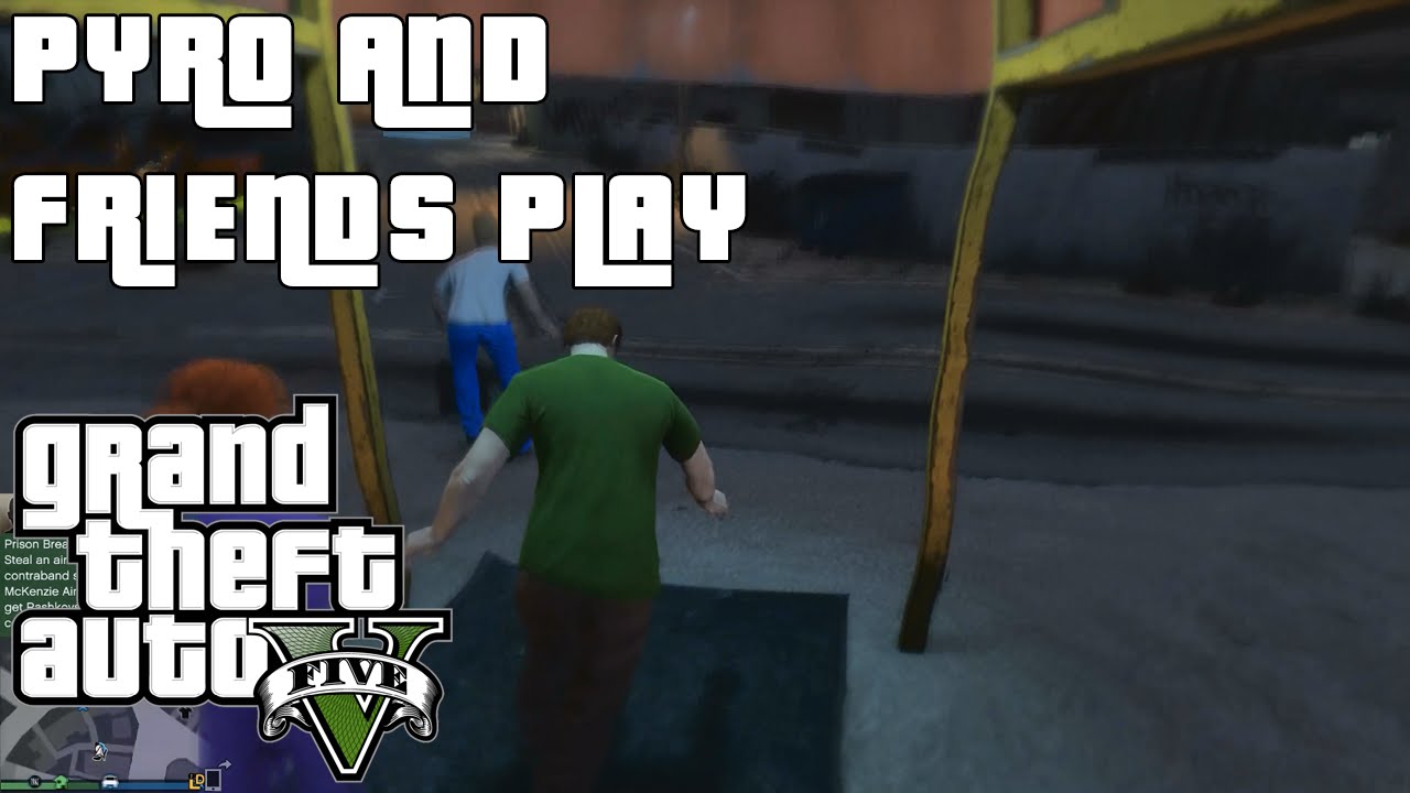 Pyro And Friends Play GTA V - 3 - YouTube