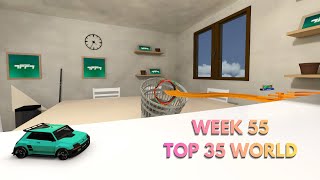 Famous Week 55 – TOP 35 WORLD OVERALL | All PBs | Trackmania Weekly Shorts Wealth