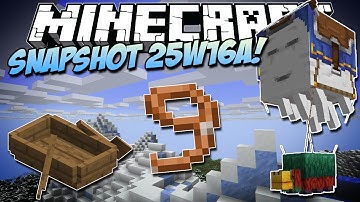 Snapshot Showcase (25w16a) | GHAST BALLOONS! (Upgraded Leads & More!) | Minecraft 1.21.6