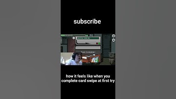 how it feel likes when you swipe card at first try