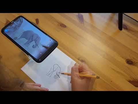 Trace Anything Demo - Learn To Draw Right From Your Phone!