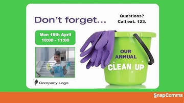 How to create Advanced Screensavers with SnapComms