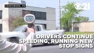 Drivers continue to blow new stop signs post-public safety hazard declaration