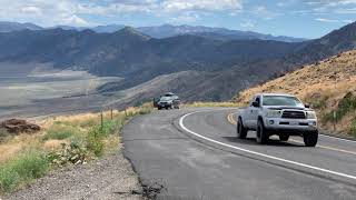 Eastern Sierra Nevada - California has some gnarly back roads!