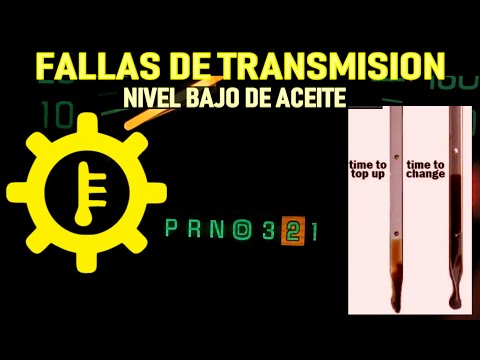 Video: ¿El nivel bajo de líquido de la transmisión lo haría resbalar?