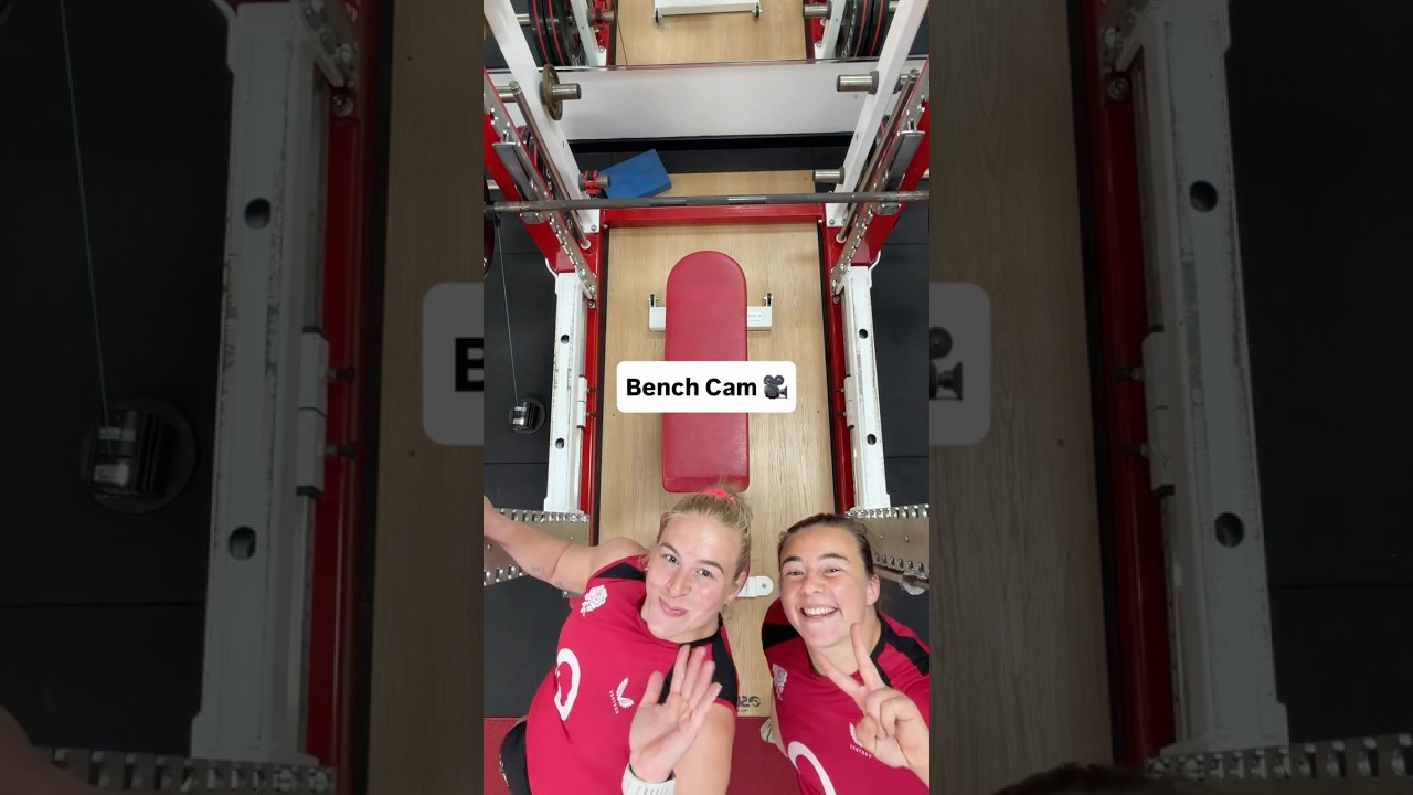 Bench cam 🎥🏋️♀️ #RedRoses