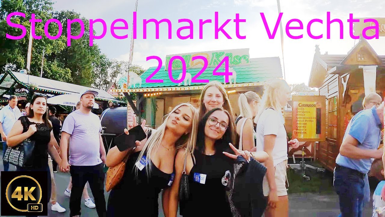 Stoppelmarkt 🎡🎢Vechta 2024  4K