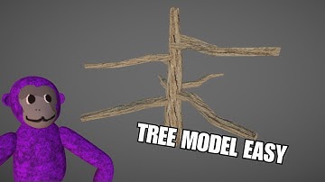 How To Make a Tree Model For Your Gorilla Tag Fan Game