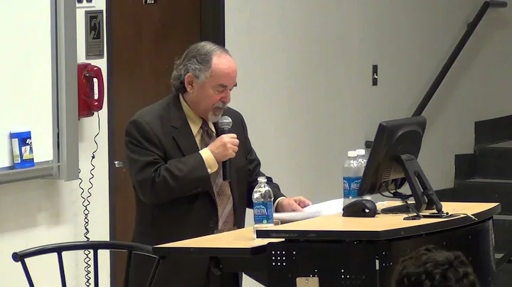 David Horowitz @ UNC-Chapel Hill March 2012 - Part 1