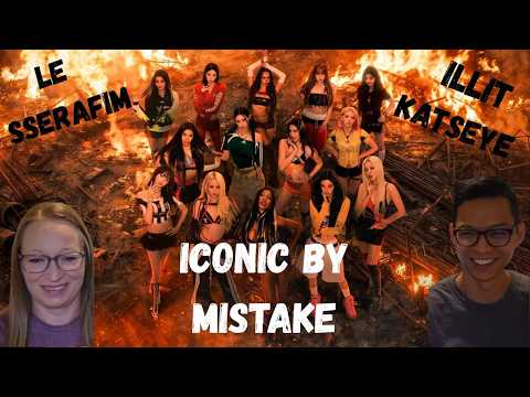 LE SSERAFIM x ILLIT x KATSEYE - ICONIC BY MISTAKE REACTION