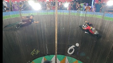 Tong Setan! Atraksi motor yang bikin Ryu Ken deg -degan