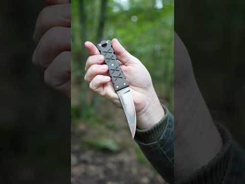 SZM 005 | Shobu Zukuri Mini Kaiken 3.5” RWL-34 steel, TRC Knives, limited edition.