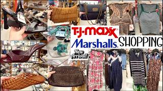 HUGE SHOPPING AT TJ MAXX & MARSHALLS | purses, shoes, clothing, new items