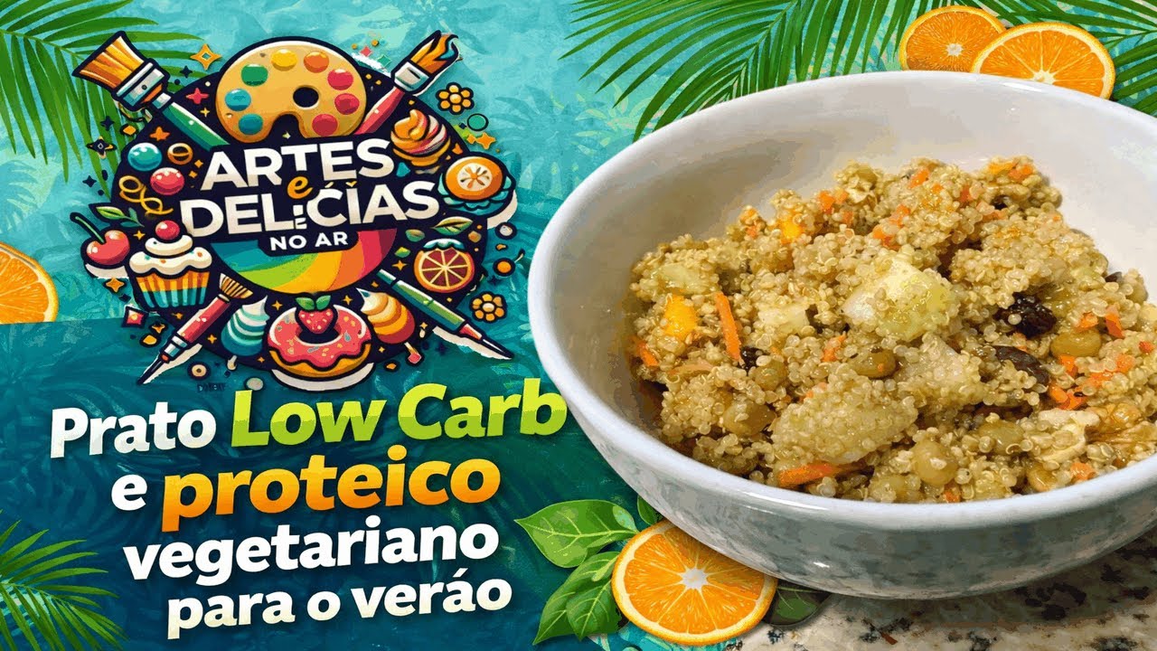 Prato Low Carb proteico para o verão