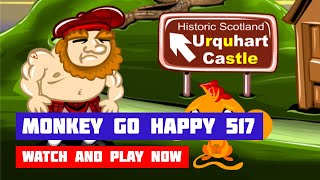 Monkey GO Happy: Stage 517 · Game · Walkthrough screenshot 5