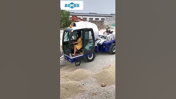 Aimix Self-loading Concrete Mixer Test video
