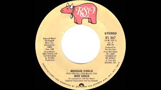 1977 HITS ARCHIVE: Boogie Child - Bee Gees (stereo 45 single version)