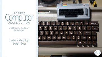 Building a LEGO Commodore 64 - Power Pig "My First Computer - Adore Edition"