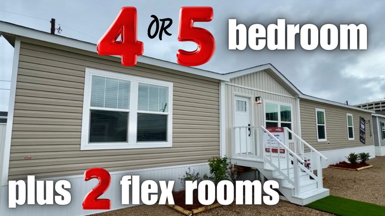 YES a 45 bedroom mobile home that also offers 2 flex areas Prefab House Tour
