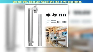 Adjustable Table Leg Kit 2030 Inch Folding Telescopic Legs with 2 Piece Slide Rails for RV Camper