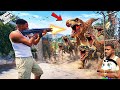 GTA 5 Franklin Fights Dinosaurs To Protect His House GTA 5 Franklin Fights Dinosaurs To Protect His House