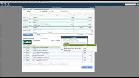 Posting imported transactions into QuickBooks desktop