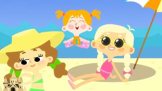  Машины одёжки Пляж Серия 5 Мультфильм для девочек