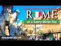ROME on a Sunny Winter Day - RomeCabs Rome Private Tours