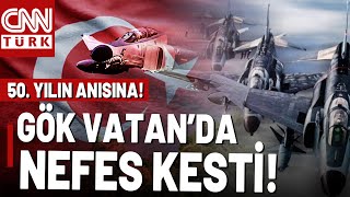 Gök Vatana 50 Yildir Hi̇zmette F-4E Phantom Uçaklarının 50. Yılına Özel Uçuş Büyüledi