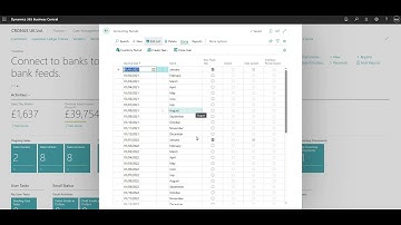 Deferrals in Business Central