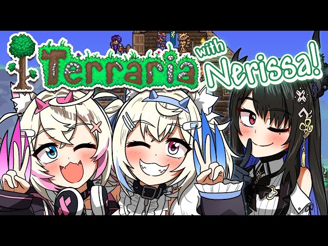 【TERRARIA WITH NERISSA】pixel world to explore 🐾【OPEN VC】のサムネイル