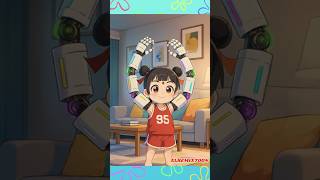 Neza punya tangan robot #kartun #cartoon #anime