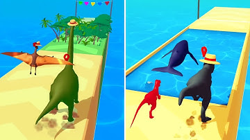 Jurassic Transform - Gameplay Walkthrough Part 2 (Android, iOS)