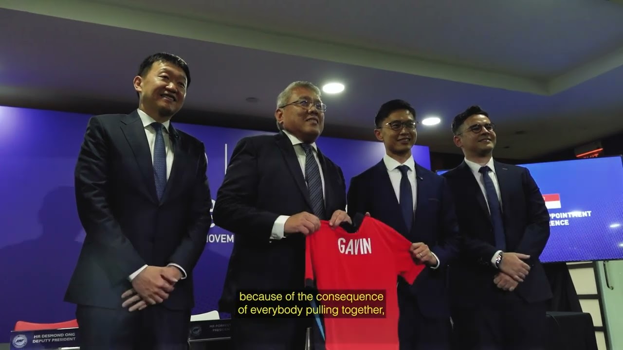 Announcement of Gavin Lee as Head Coach of the Men's National Team