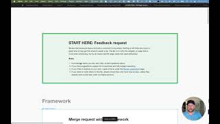 Player Profile Merge request widget framework: Feedback request