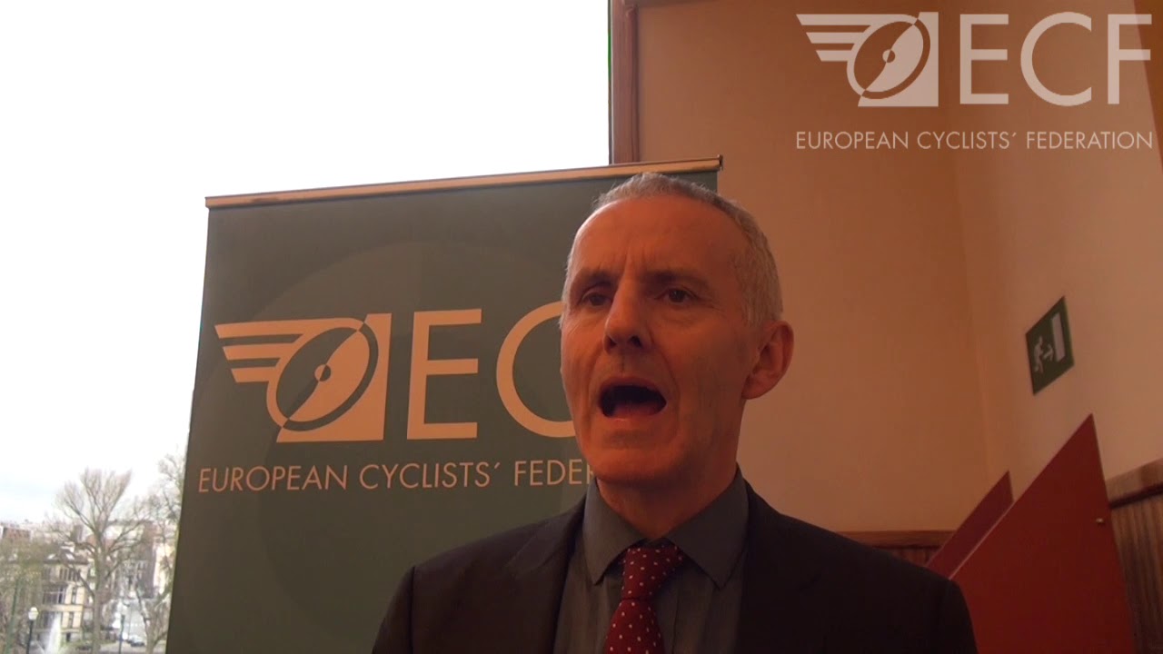 Dublin City Councillor Ciarán Cuffe with ECF