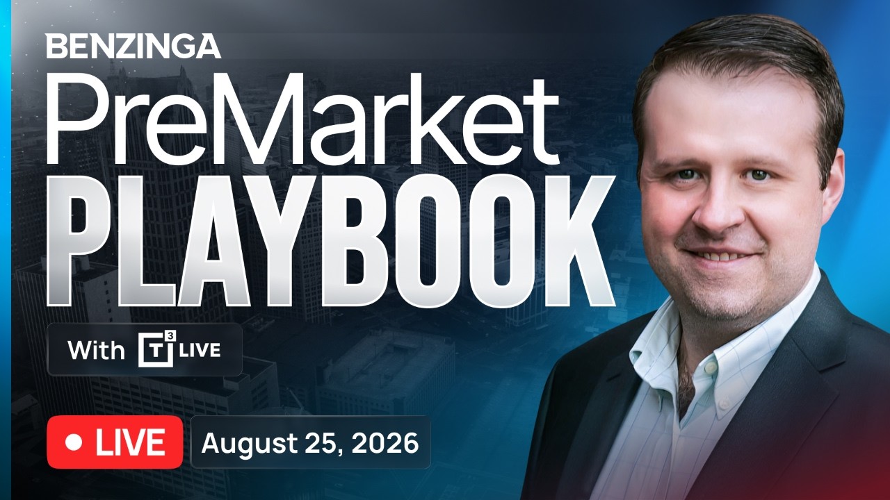 $BTC Nears $80K as Tech Rebounds Before $NVDA Call | PreMarket Playbook + T3 Live | August 25, 2026