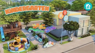 Детский сад│Строительство│Kindergarten│SpeedBuild│NO CC [The Sims 4]