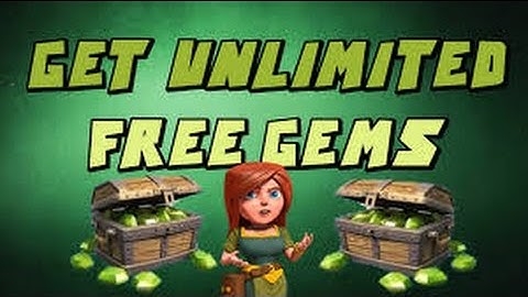 Clash Of Clans - How to get unlimited gems for FREE!!! No Hacks or Mods