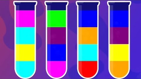 Water Sort Club Levels 126 127 128 129 130 Gameplay