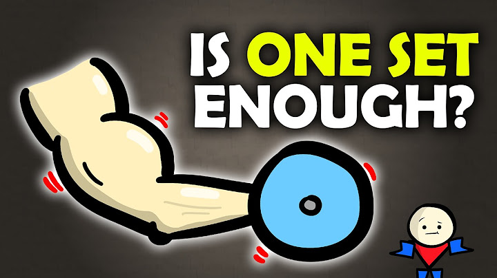 You Only Need ONE SET For Gains. Here's Why.