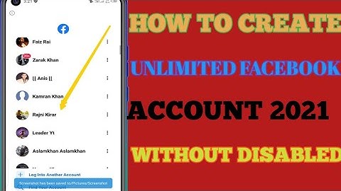 how to create unlimited Facebook account 2021 without disabled