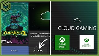 Xbox Update Adds Xbox Cloud Gaming to Game Pass on Consoles