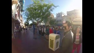 Walking Main Street Disneyland